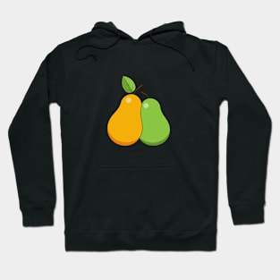 Yellow and Green Pears Hoodie